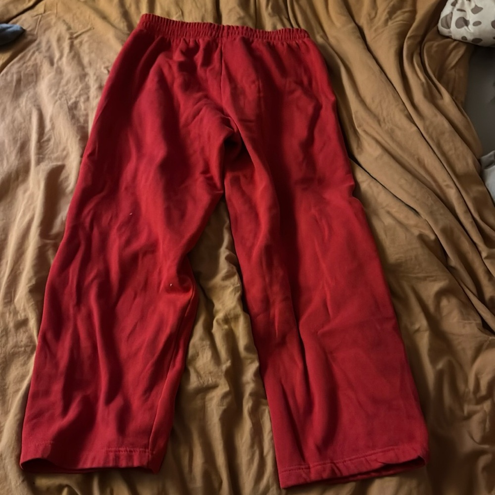 BFDNY Red Sweatpants with Elastic Waistband - Picture 4 of 4